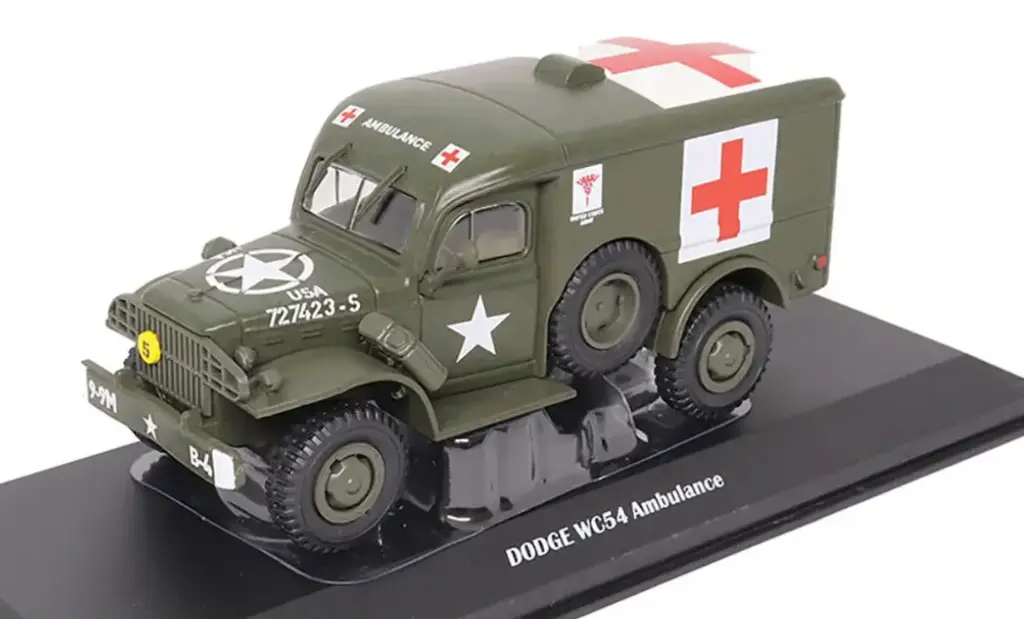 [MIL 24211-42] Militaria : Dodge WC54 Ambulance Olive Drab "United States Army