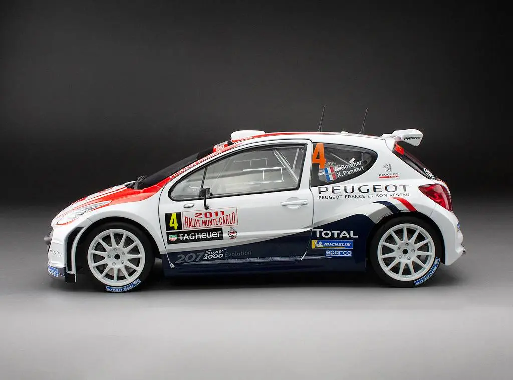 Sun Star : Peugeot 207 S2000 n°2 Solberg Patterson Monte Carlo 2011