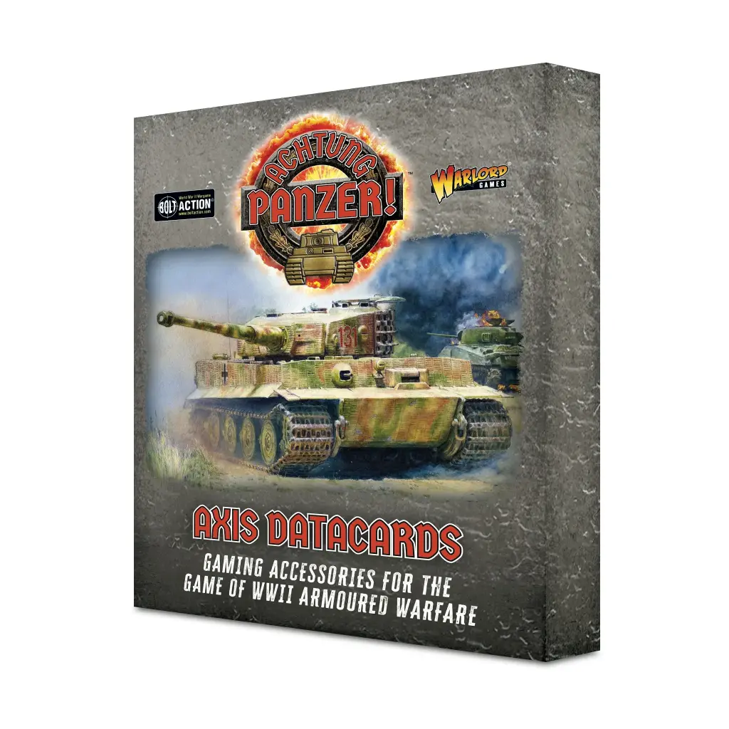 [WLG 489511301] Achtung Panzer! : Axis Datacards - Cards Pack [ENG]