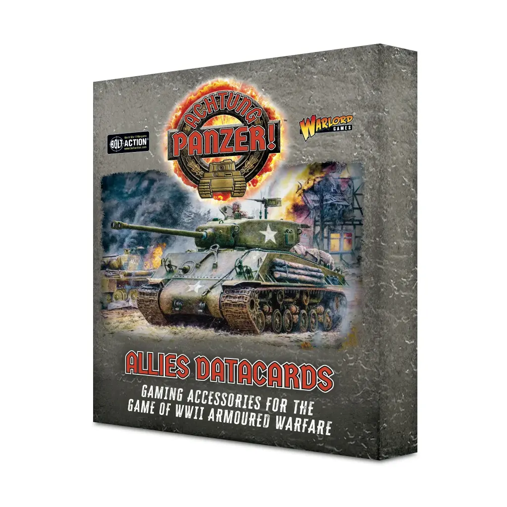 Achtung Panzer! : Allied Datacards - Cards Pack [ENG]