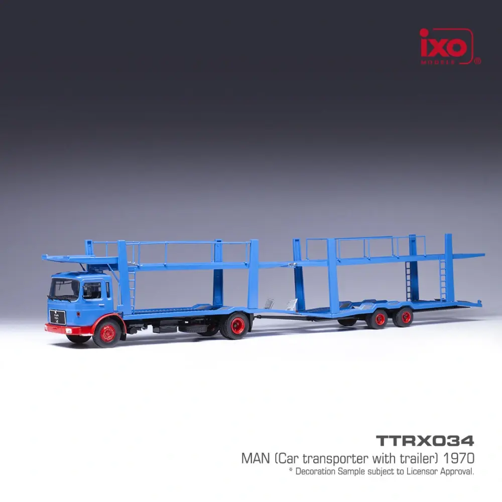 Ixomodels : Man F7 Transporteur de voitures 1970 [1/18]