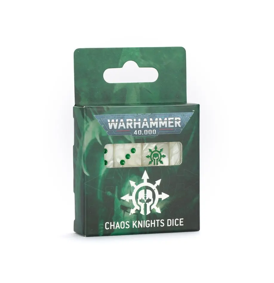 Chaos Knights : Set de dès  │ Warhammer 40.000