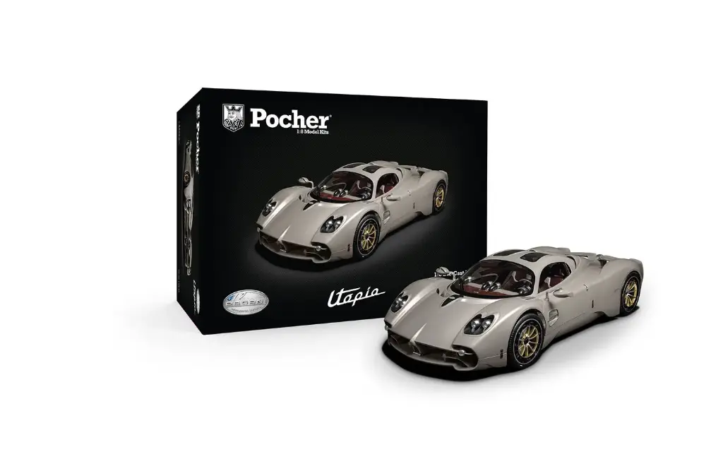 Pocher : Pagani Utopia 1:8 Diecast Model Kit