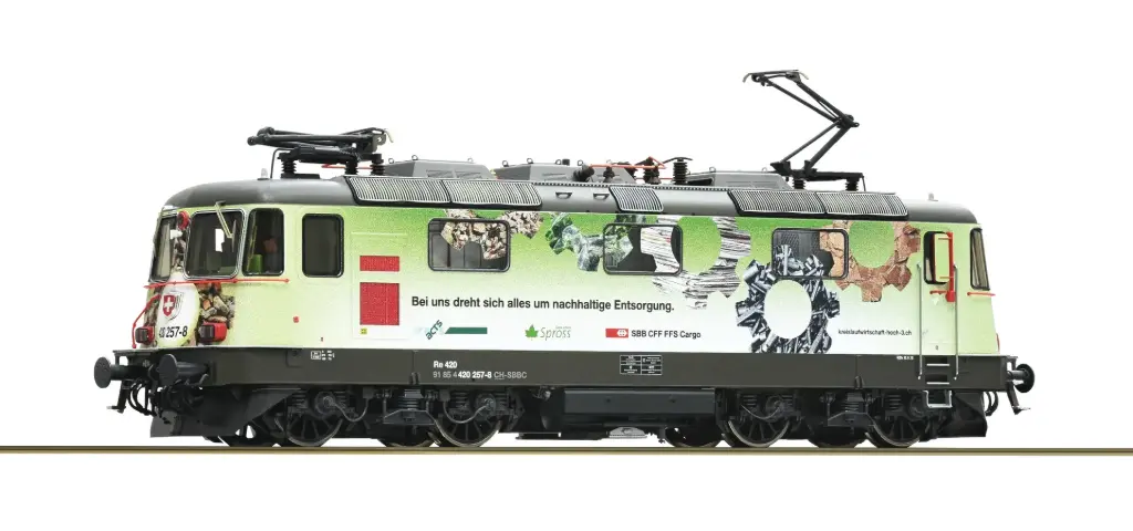 Roco : Locomotive Électrique (#420 257-8) de la SBB Spross │ DC Digital Sons Époque VI HO - 1/87 (Réf : 71417)