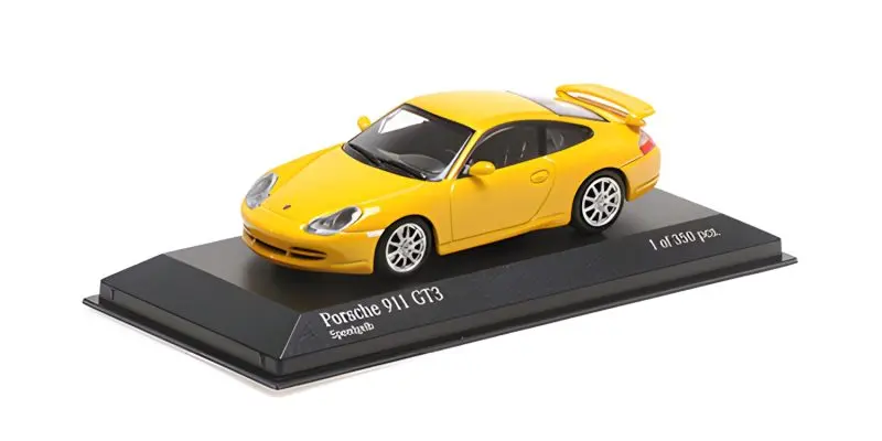 Minichamps : Porsche 911 GT3 1999 Jaune [1/43]