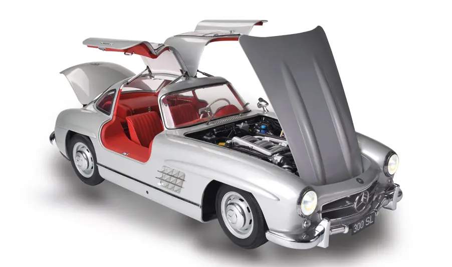 Ixomodels : Mercedes 300 SEL Coupe Gris Full Kit
