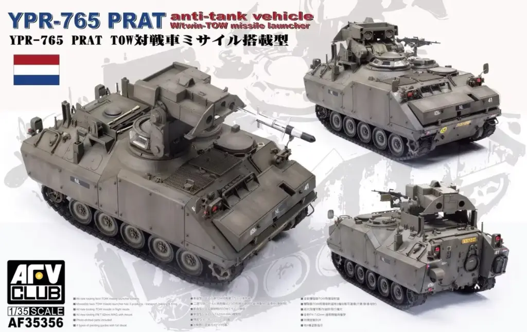 AFV Club : YPR-765 Prat Anti tank avec 2 lances missiles