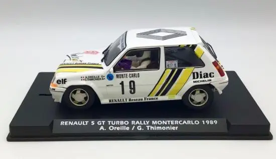 FLY : Renault 5 GT Turbo n°19 Monte Carlo 1989 Oreille-Thimonier