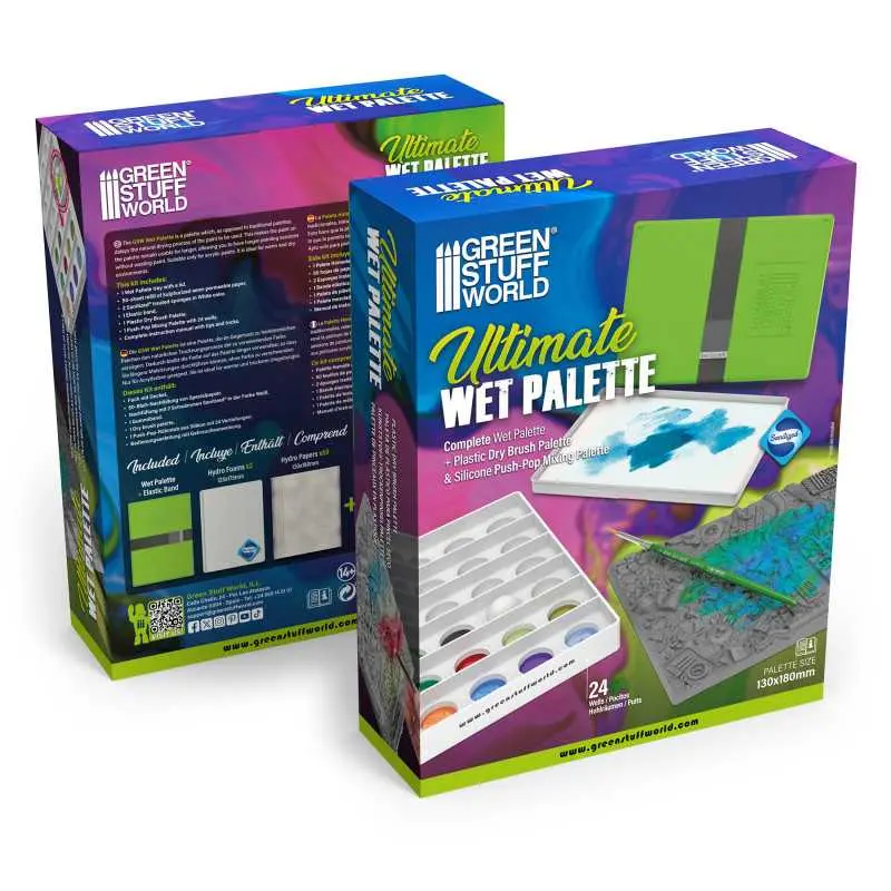 [GSW 14160] Green Stuff : Palette Humide Ultime │ Wet Palette