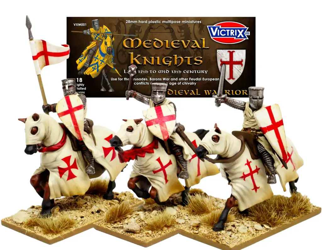[VTX VXM001] Victrix : Medieval Knights Late 12th to mid 13th Century │ Medieval Warriors