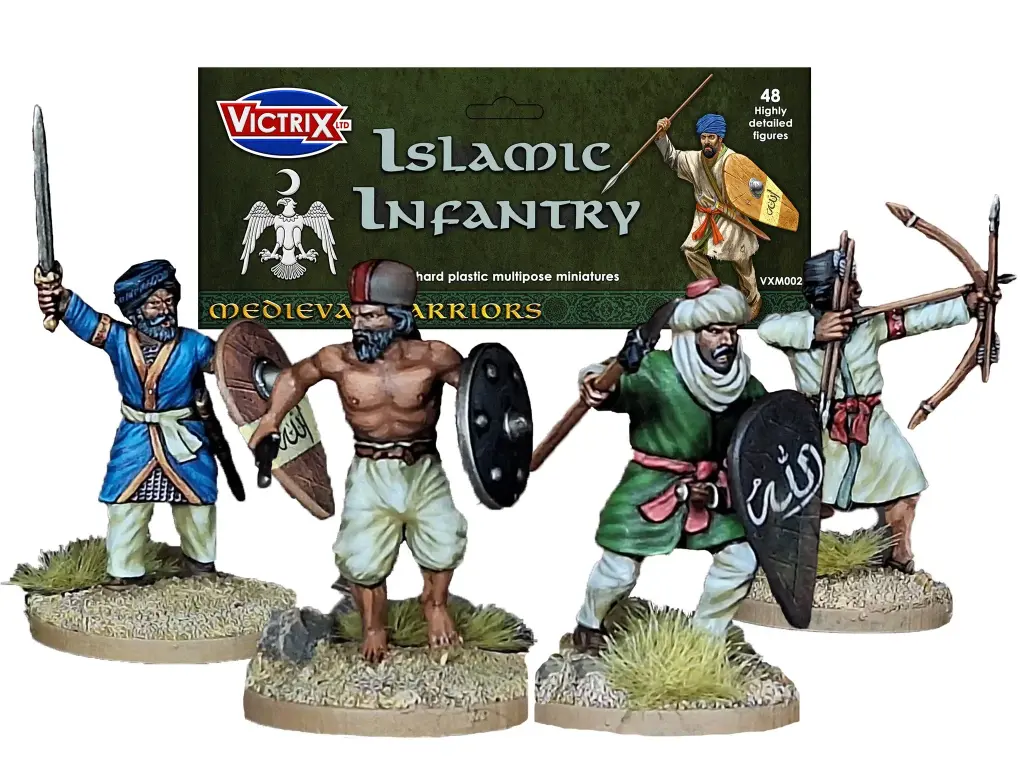 [VTX VXM002] Victrix : Islamic Infantry & Archers │ Medieval Warriors