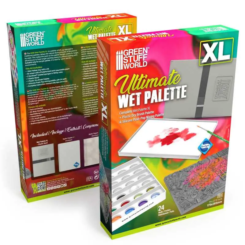 Green Stuff : Palette Humide Ultime XL 