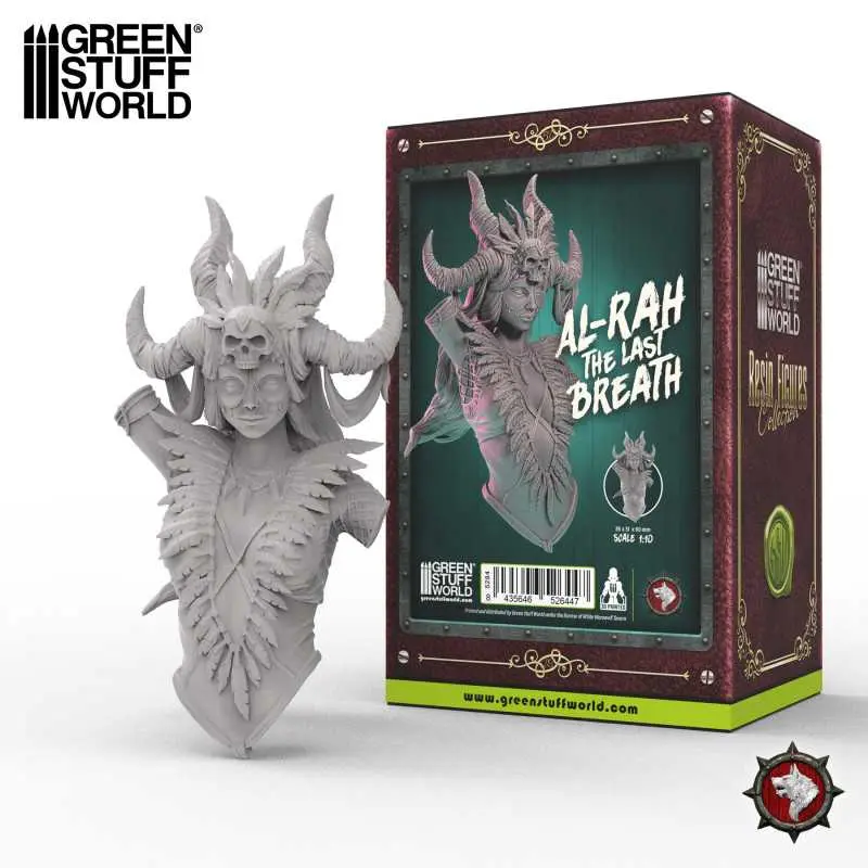 [GSW 5284] Green Stuff : Buste "Al-Rah le dernier souffle" │ WWTavern