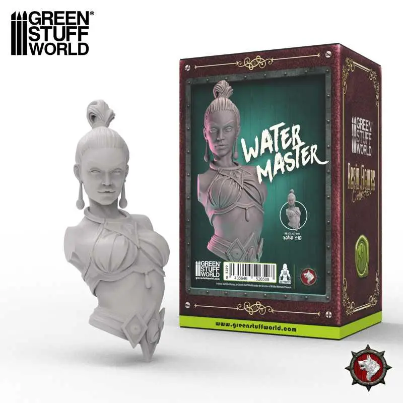 [GSW 5290] Green Stuff : Buste "Maître de l'eau" │ WWTavern