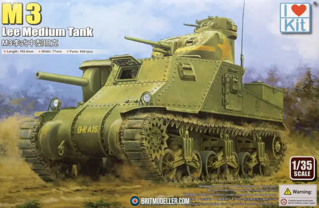 I love Kit : M3 Lee Medium Tank 