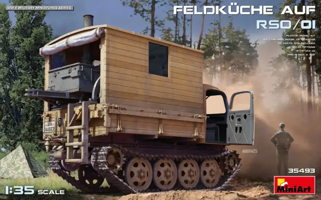 MiniArt : Feldküche auf RSO/01 