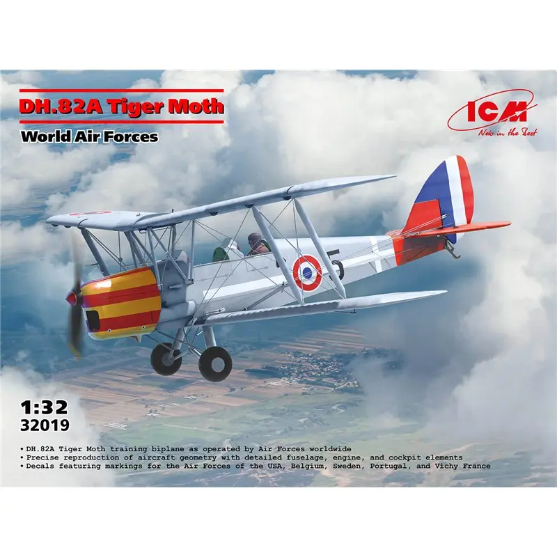 ICM : DH.82A Tiger Moth "Belge"