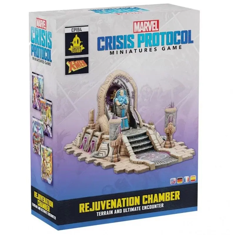 [AMG CP194] Marvel Crisis Protocol : Rejuvenation Chamber [Multi-Langue] │ Terrain and Ultimate Encounter Pack