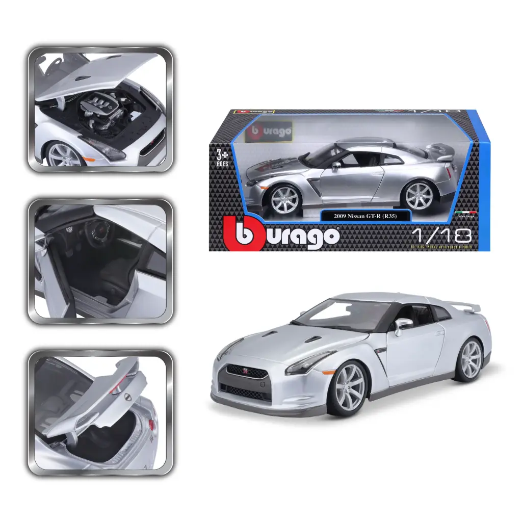 Burago : Nissan GT-R (R35) [1/18]