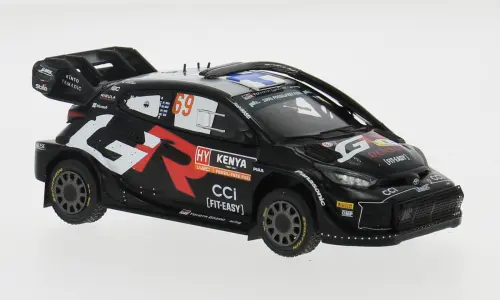 Ixomodels : Toyota Yaris Rally 1 WRC Safari Rallye Kenia N°69 2024 Rovanpera-Halttunen [1/43]
