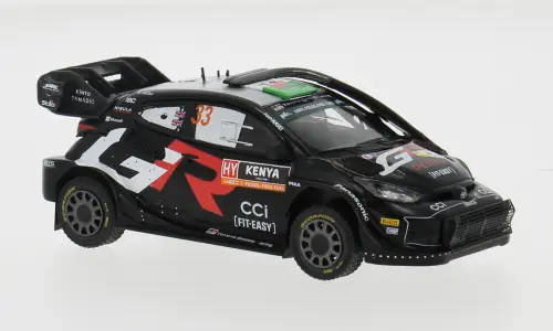 Ixomodels : Toyota Yaris Rally 1 WRC Safari Rallye Kenia n°33 2024 Evans-Martin [1/43]