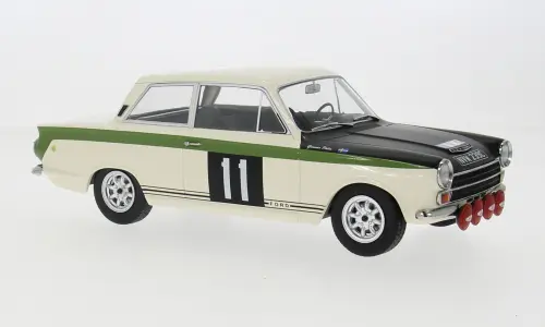 Modelcar : Cortina Lotus n°11 RAC Rallye 1966 Soderstrom - Palm 1966 [1/18]