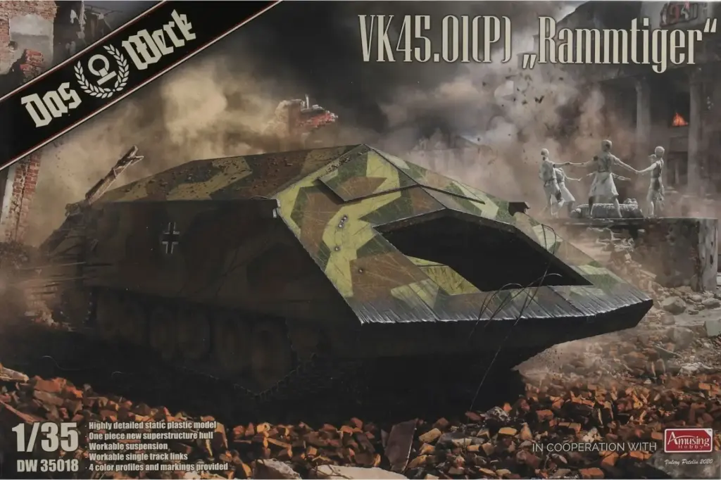 Das Werk : VK45.01(p) Rammtiger Demotion Tank