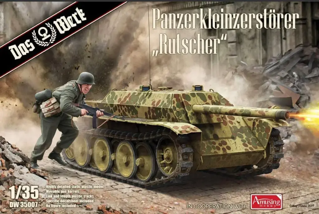 Das Werk : Panzerklienzerstorer Rutscher tank destroyer 