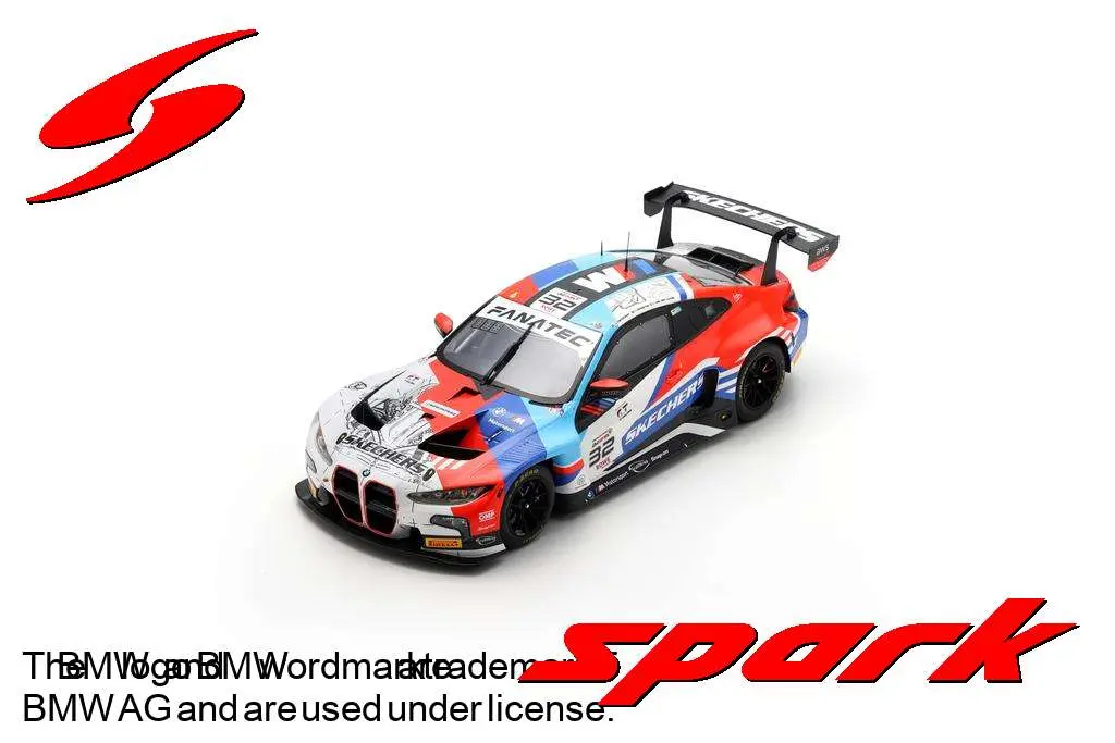 Spark : BMW M4 GT3 No.32 Team WRT 3rd 24H Spa 2024 D. Vanthoor – S. van der Linde – C. Weerts [1/18]