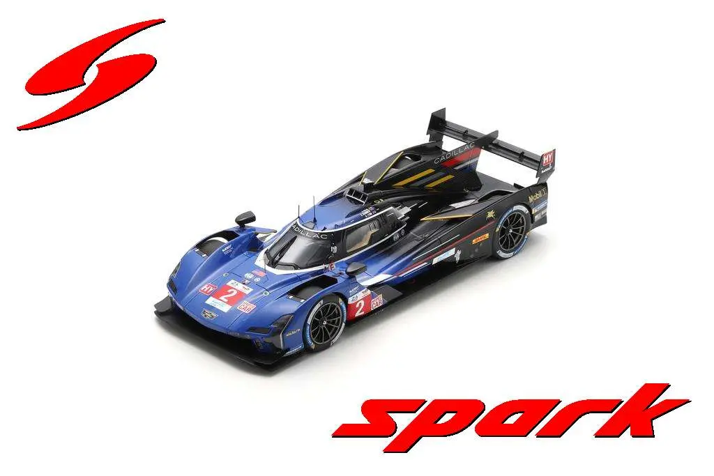 Spark : Cadillac V-Series.R No.2 CADILLAC RACING 7th Le Mans 24H 2024 E. Bamber - A. Lynn - A. Palou [1/18]