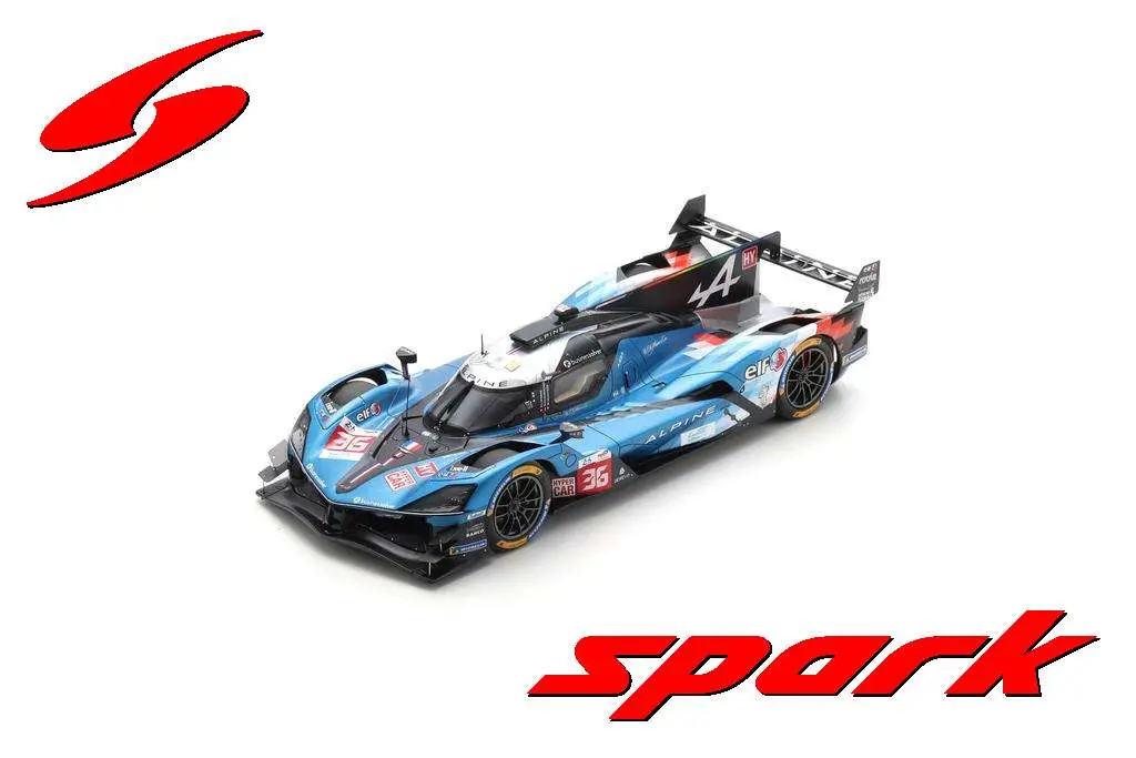 Spark : Alpine A424 No.36 ALPINE ENDURANCE TEAM Le Mans 24H 2024 N. Lapierre - M. Vaxivière - M. Schumacher [1/18]