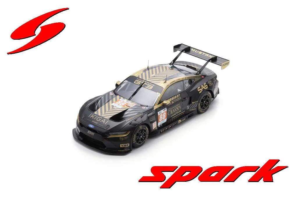 Spark : Ford Mustang GT3 No.88 PROTON COMPETITION 3rd LMGT3 class Le Mans 24H 2024 G. Roda - M. Pedersen - D. Olsen [1/18]