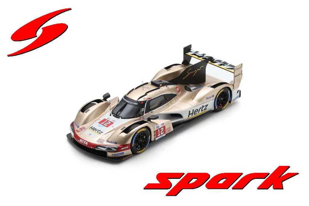 Spark : Porsche 963 No.12 HERTZ TEAM JOTA 8th Le Mans 24H 2024 W. Stevens - N. Nato - C. Ilott [1/18]