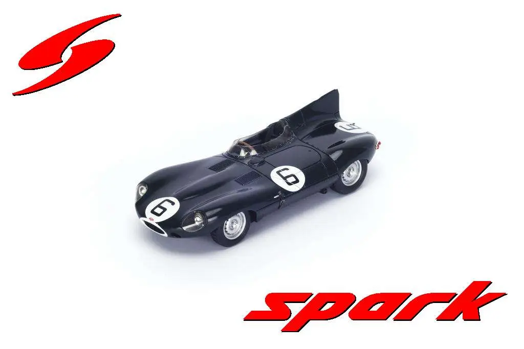 Spark : Jaguar D │ No.6 Winner 24H Le Mans 1955 M. Hawthorn - I. Bueb [1/43]