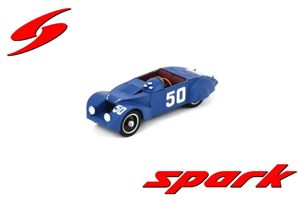 Spark : Chenard & Walker Tank No.50 10th Le Mans 24H 1925 R. Glazmann - R. Manso de Zúñiga [1/43]
