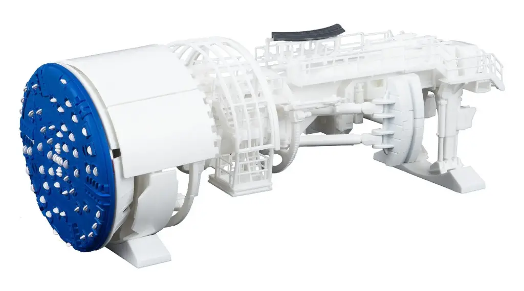Faller : Tunnelier en construction 