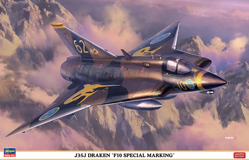 Hasegawa : J35J Draken `F10 Special Marking´ 