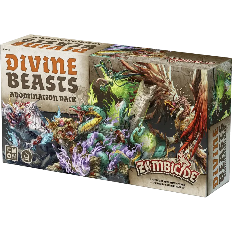 [CMON ZBP4ML] Zombicide : "Divine Beasts" Abomination Pack