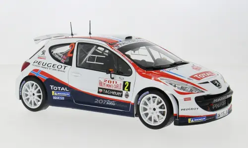 Sun Star : Peugeot 207 S2000 │No.2 Rallye Monte Carlo 2011 [1/18]