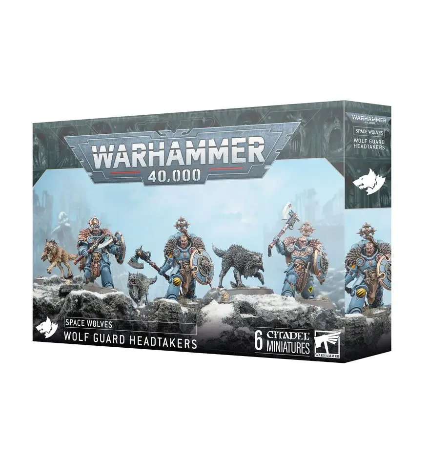 Space Wolves : Wolf Guard Headtakers │ Warhammer 40.000