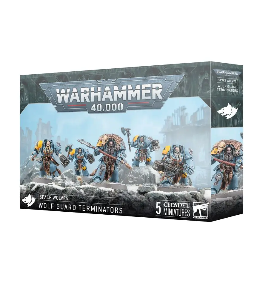 [GAW 53-36] Space Wolves : Wolf Guard Terminators  │ Warhammer 40.000