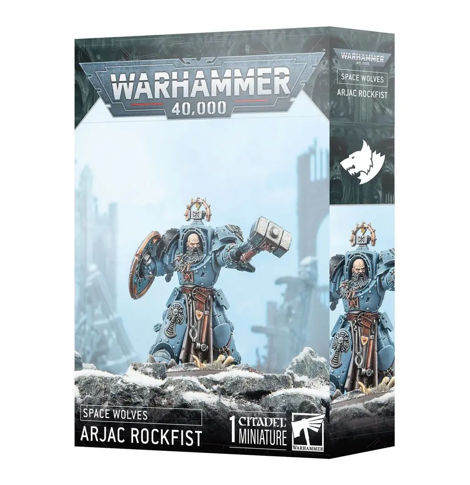 [GAW 53-38] Space Wolves : Arjac Rockfist │ Warhammer 40.000