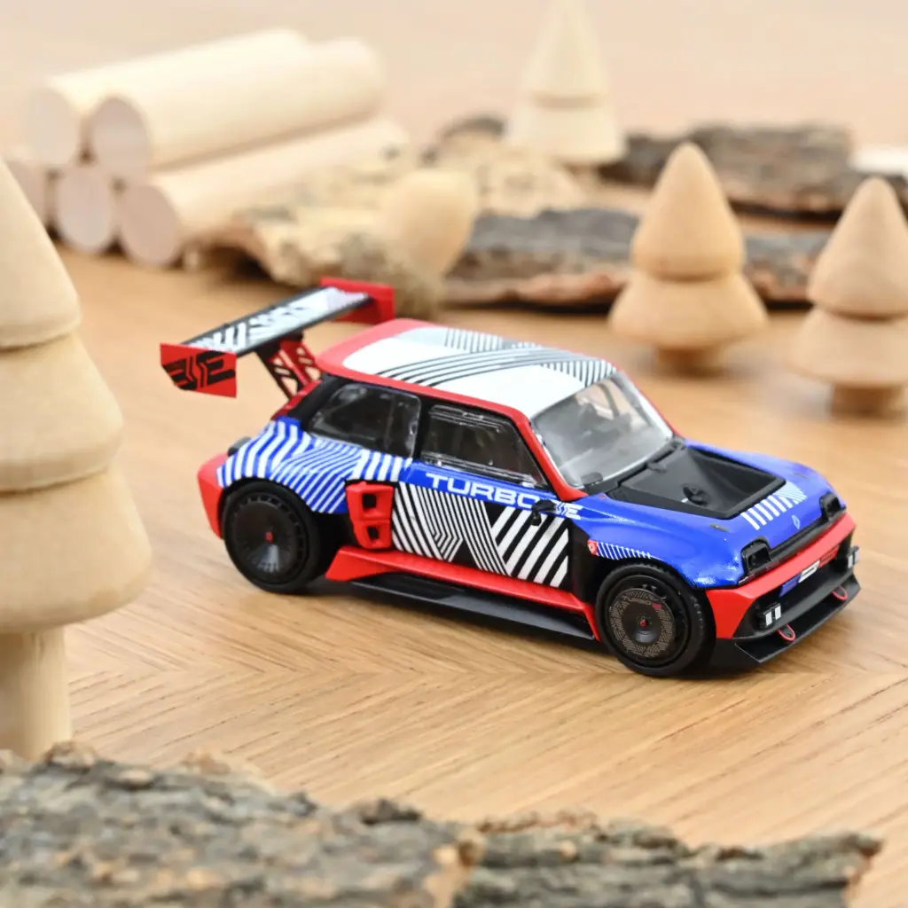 Norev : Renault Concept R5 Turbo 3E E-Tech 100% Electrique │ Bleu - 2023  [1/43]