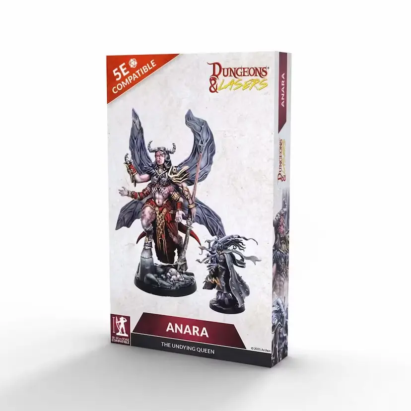 [ARS DNL0108] Dungeon & Lasers : Anara - The Undying Queen │ 5E Compatible