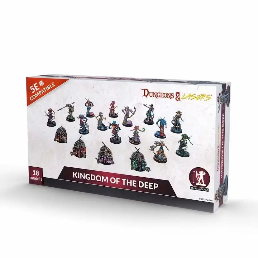 [ARS DNL0107] Dungeon & Lasers : Adventurer's Gear Set - Blades, Relics and Gear for the Bold ! │ 5E Compatible