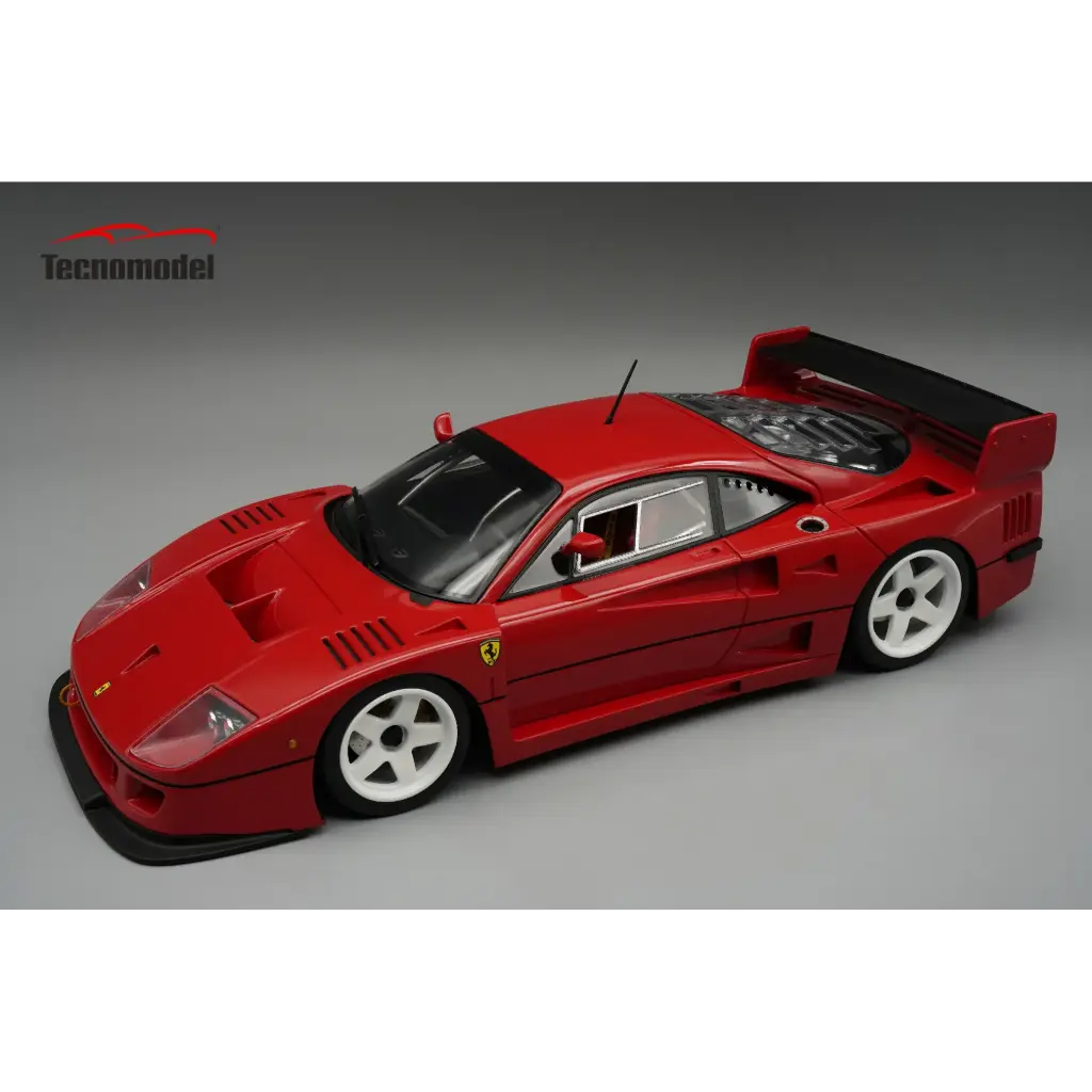 Tecnomodel : Ferrari F40 LM Press Version with White Rims 1996 Red Tecnomodel