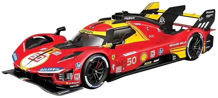 Burago : Ferrari 499P │ N.o50 Gagnant 24h Le Mans 2024  [1/43]
