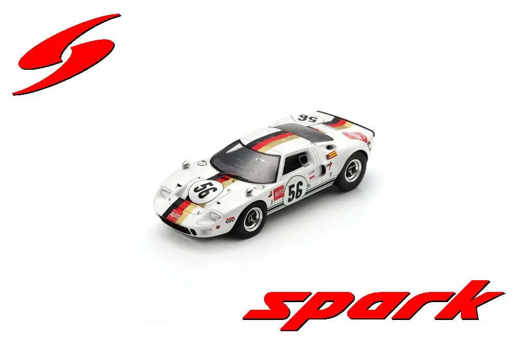 Spark : Ford GT40 │ No.56 6th 1000Km Nürburgring 1969 R. Jöst - H. Kelleners [1/43]