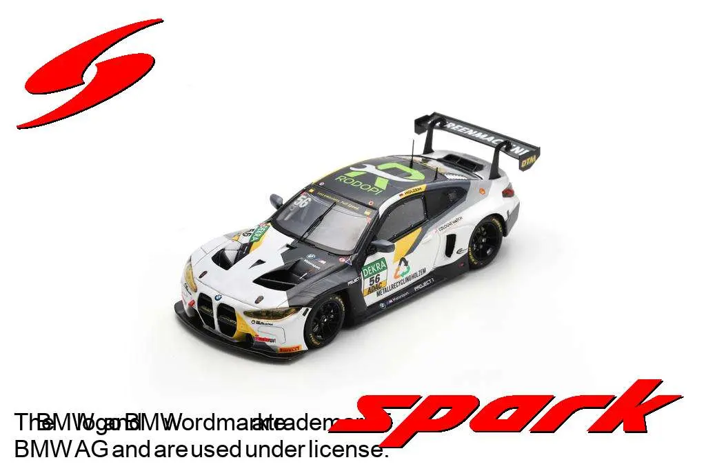 Spark : BMW M4 GT3 │ No.56 Project 1 DTM 2023 Sandro Holzem [1/43]