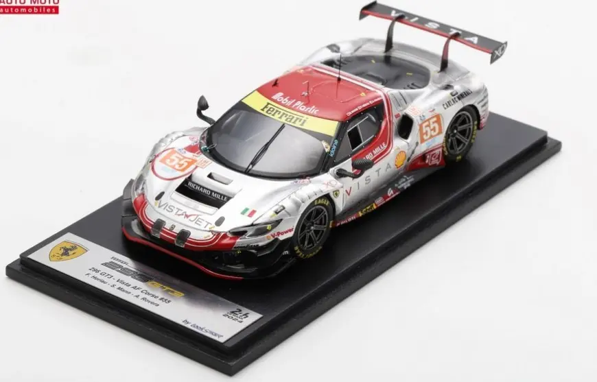 Looksmart : Ferrari 296 GT3 Vista AF Corse Le Mans 2024 n°55 F. Heriau - S. Mann - A. Rovera [1/43]